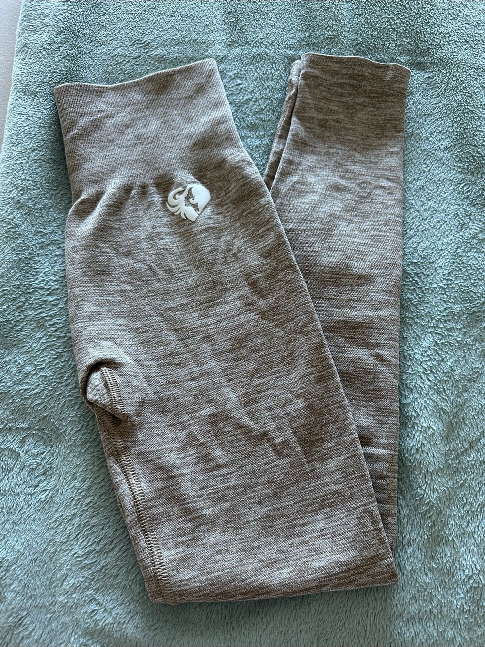 Women's Best leggings, light khaki, new without tags.